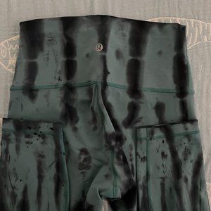 lululemon Wunder Train 25'' High Rise Tight Shibori Dye